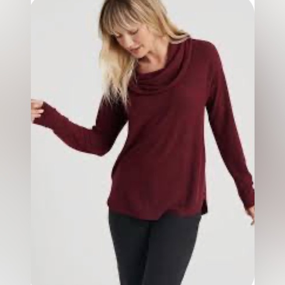 Lucky Brand Sweaters - Lucky Brand XL Cowl Neck Sweater. Includes 1 front pockets for both hands